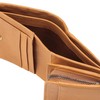 Genten Goat Basic Bi-fold Wallet, Camel