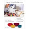 Abbott Collection Nepal Chunky Knitted Trivet - Wool Felt, Oatmeal