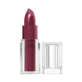 COVERGIRL Clean Lip Color, River Plum, Satin Finish, Squalane, Avocado & Aloe, Carmine-Free, Non-Drying, 0.12oz