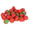 20pcs Sewing Pin Cushion Cotton Soft Lightweight Cute Strawberry Shaped