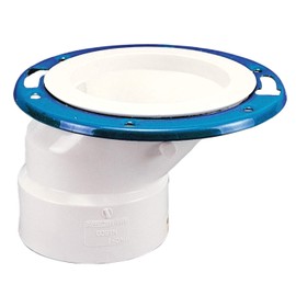 NIBCO 4848A 4X3 Hub Offset Adjustable Closet Flange PVC