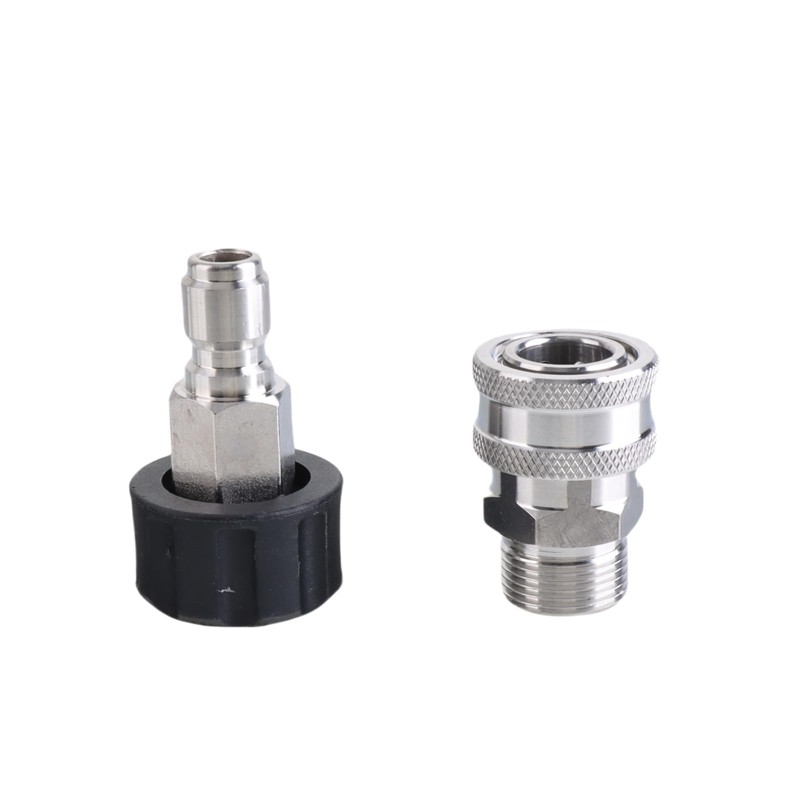 4 Pcs Pressure Washer Adapter Set, Quick Connect Kit, Quick