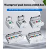 Emergency Stop Button with Box Emergency Stop Switch with Plastic