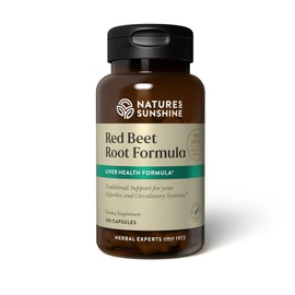Nature's Sunshine Red Beet Root Formula, 100 Capsules | Provides Vital Nutrients, Supports the Glandular System, and Great for Fasting