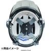 C'sCLUB Reflection Skeleton Visor Helmet C1 Type White 0380-18