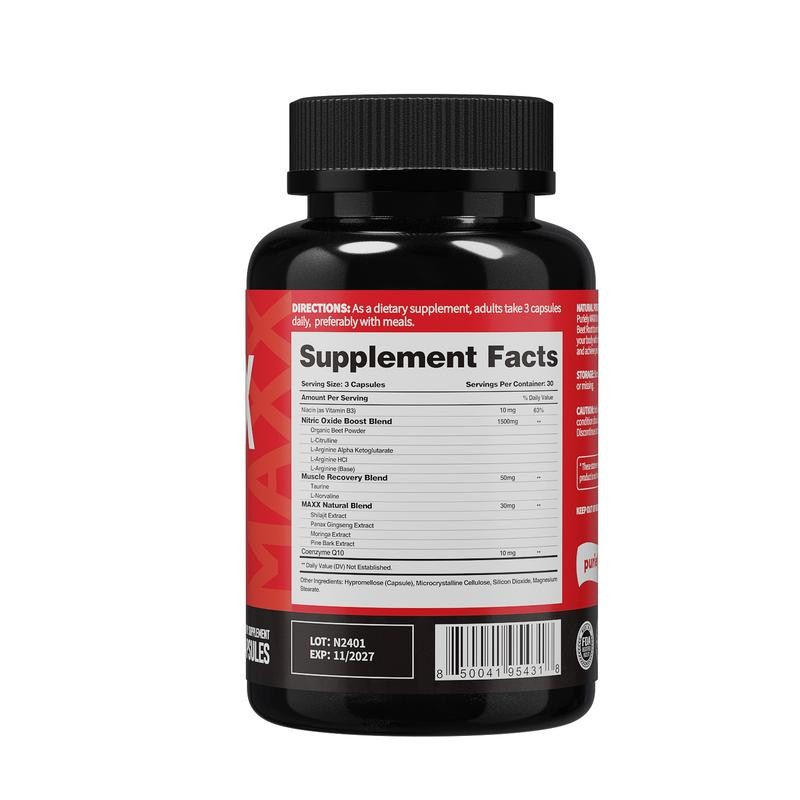 MAXX NITRIC OXIDE – 90 Capsules