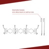 Lekarf Over The Door Coat Hook, 2PC Pack 4 Dual