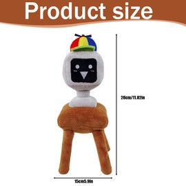 S-prunki Plushies, S-prunki Game Plush Toys, Cute Soft Stuffed Animal Figures Doll Pillow Party Decorations S-prunki Plush, Gifts for Adult Kid, Super Soft Collectible Stuffed Toy