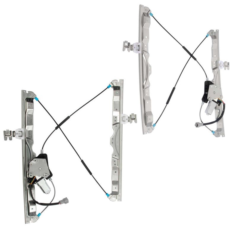SCITOO Front Left and Front Right Power Window Regulator with