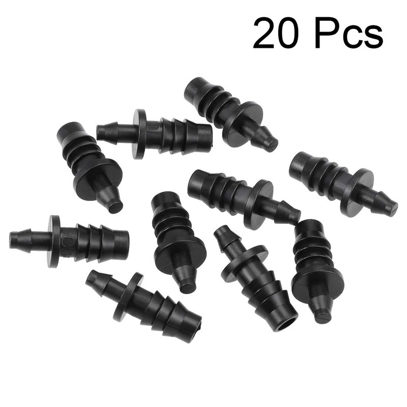 sourcing map Barb Drip Pipe End Closure Cap 4mm and