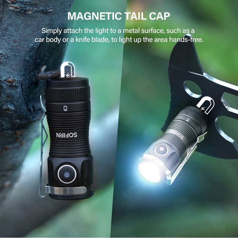 Sofirn SC13A, Anduril Programme, 1300LM, Range 152M, Higher Playability, More