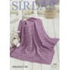 Sirdar Snuggly DK Knitting Pattern - 4703 Blanket