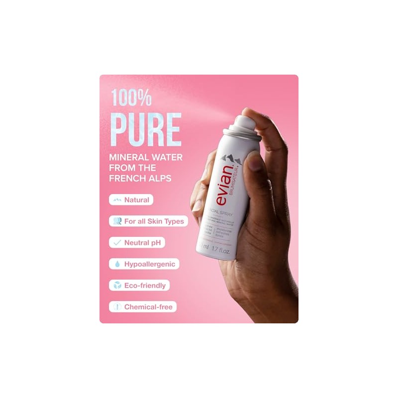 Evian Facial Spray 24/7 Kit