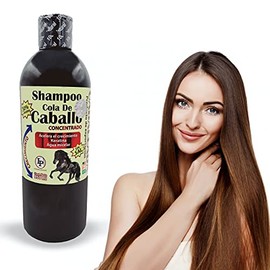 NCREDIBLE Shampoo Cola de Caballo Concentrado Sin Sal, Caballada, Anticaída, Fortalecedor, Crecimiento Acelerado, Vitamina B5, Aceite de Coco, Unisex-Adultos