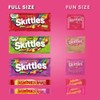SKITTLES & STARBURST Variety Pack Full Size Chewy Candy Assortment,