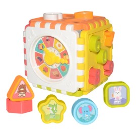 Cubo Sensorial 6 En 1 Montessori Educativo Para Bebés