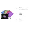 The Little Bodhi Microfibre Towel Purple 150cm x 80cm