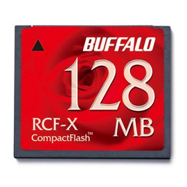 バッファロー BUFFALO RCF-X128MY コンパクトフラッシュ 128MB
