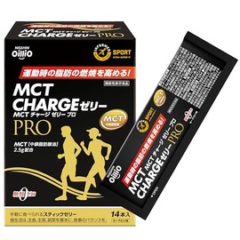MCT CHARGE Jelly, 0.5 oz (15 g) x 14 Bottles, MCT Formulation, Food with Functional Claim, Anti-Doping