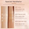 BB Cream Tinted Moisturiser Foundation, Light Skin Tint Full-Coverage Foundation,