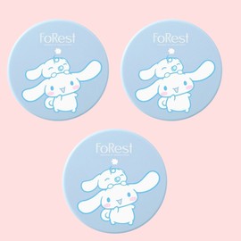 Green Finger Forest Sun Cushion Cinnamoroll Edition SPF50+ PA+++, 13g, 3 pieces / 그린핑거포레스트 선쿠션 시나모롤 에디션 SPF50+ PA+++, 13g, 3개