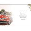 Dad Red Car Birthday Card