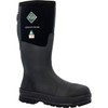 Muck Boot mens Chore Xf Steel Toe Industrial Boot, Black,
