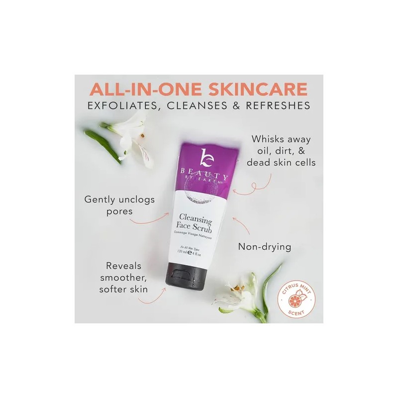 Exfoliante Y Limpiador Facial, Exfoliante Suave, Exfoliante