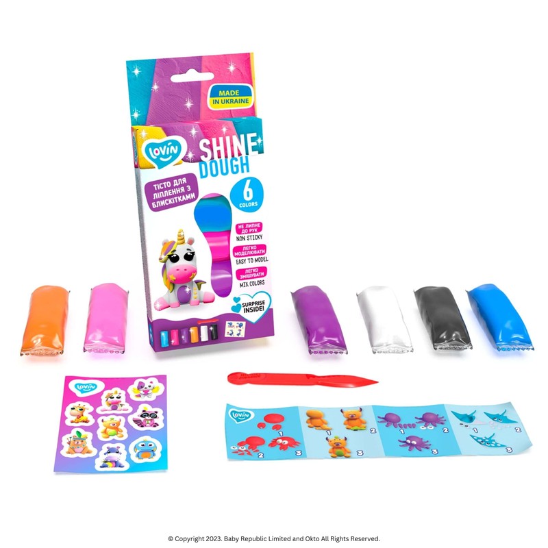 Lovin™ Modelling Dough Set - Shine