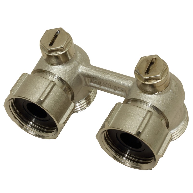 'Simplex 2 Pipe Valve E2/50 Exclusive Angle Valve Shut Off,