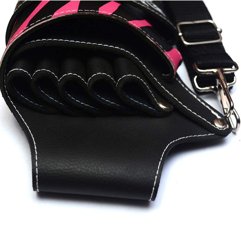 Hair Scissor Holster Pouch – Durable PU Leather with Detachable
