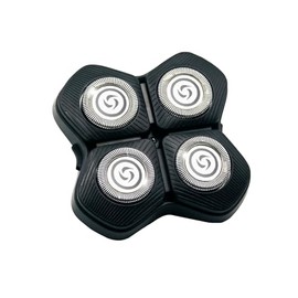Black Head Shaver Replacement Head Compatible with Ph-ilips Norelco Head Shaver Pro 5000 7000 9000 Series Skull Shaver Replacement (1 Pack)
