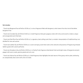 (MALIN+GOETZ) Malin + Goetz 6 Pieces Fragrance Discovery Kit 6 x 2 ml / .06 oz NIB