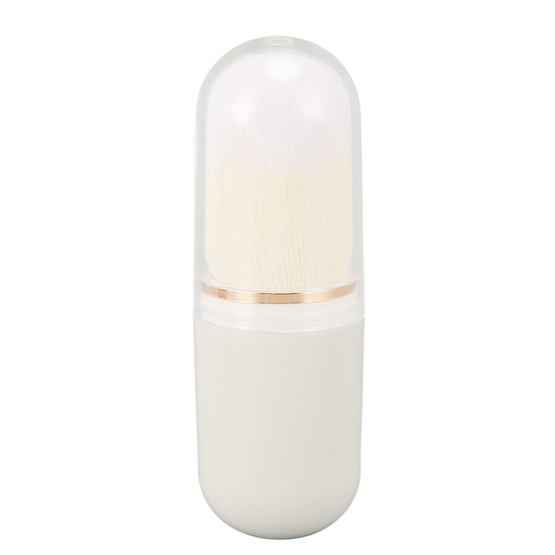 Capsule Makeup Brush Double Ended Telescopic Powder Brush Travel Size
