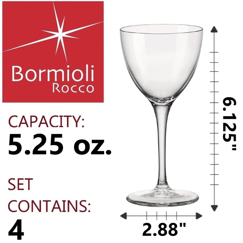 Bormioli Rocco Bartender Novecento 5.25 oz. Nick & Nora Cocktail
