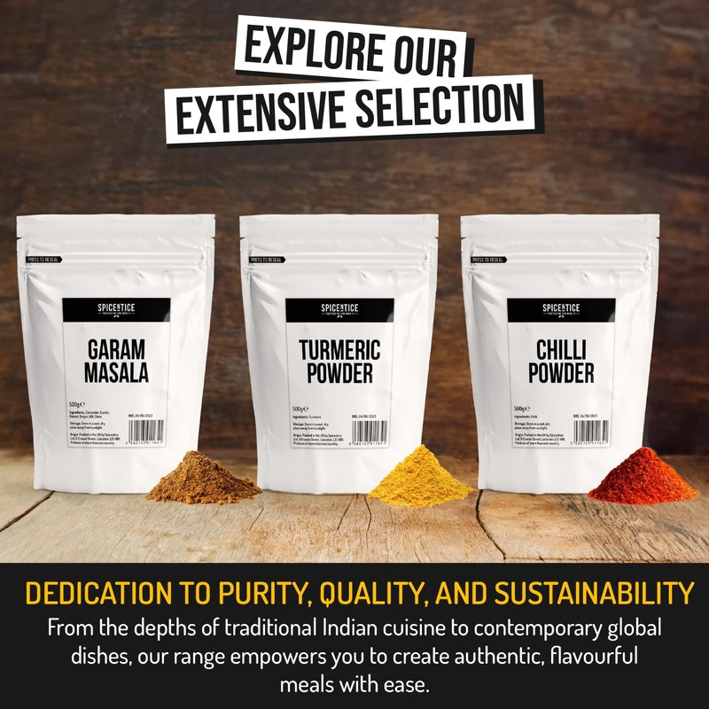 Spicentice Premium Chilli Powder 200g - 100% Natural - Additive