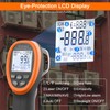 HOLDPEAK Infrared Thermometer D:S=16:1, Digital IR Thermometer 58℉~1472℉, Non-Contact High