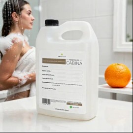 Jabón Líquido Corporal Vegano Refrescante De Naranja 1 Galón                                                                                          