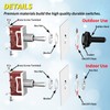 Joinfworld Toggle Switch 12V DC 125V SPST 2 Pin Waterproof
