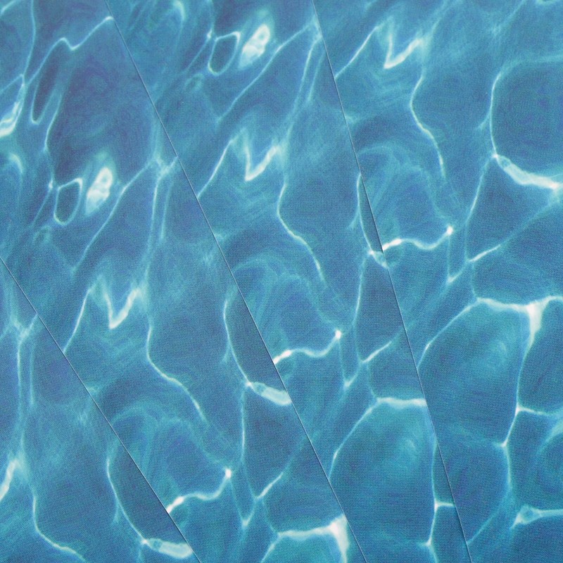 Operitacx 5 Sheets Wave Water Effect Leaf Stream Pattern Artificial