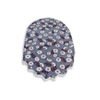 CASA-NEST Plastic Flowered Oval Shaped 4 to 6 Seater Table