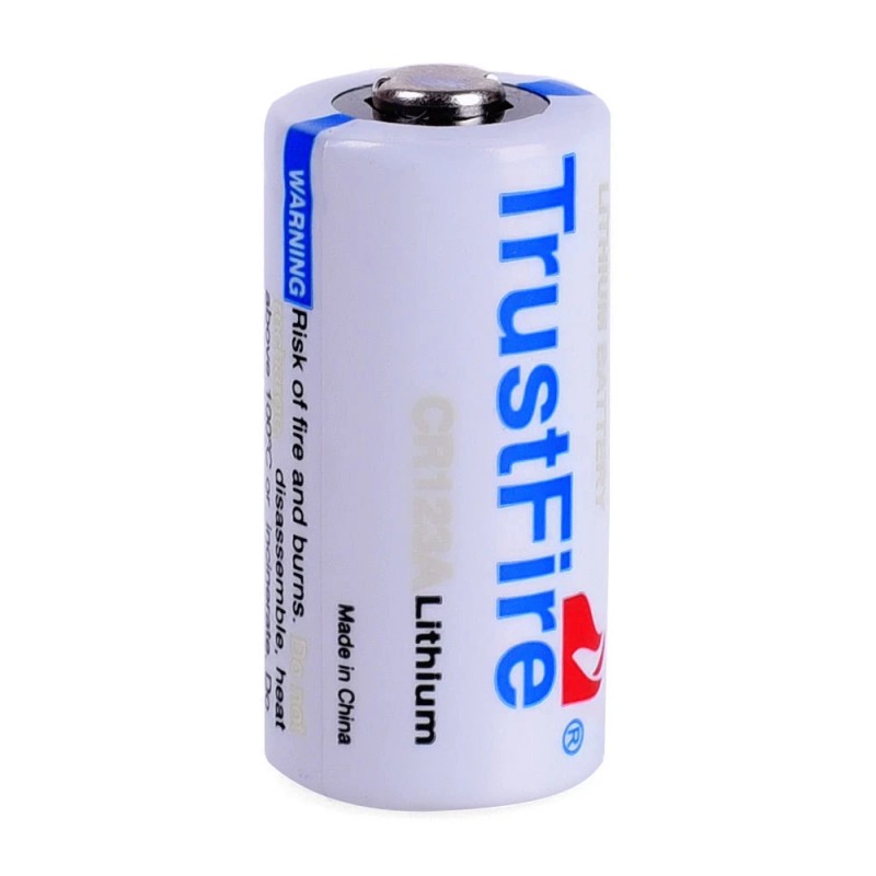TrustFire 2pcs TrustFire CR123A 123A 85177 Lithium Battery 1400mAh 3.0V