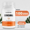 Cúrcuma Orgánica 500mg 100 cápsulas