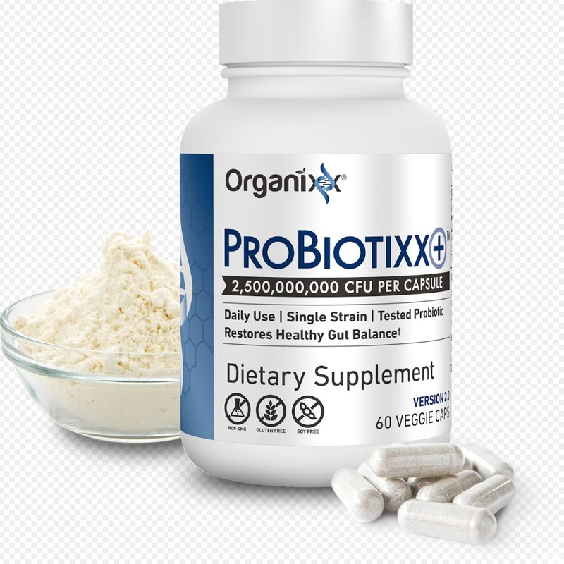 Organixx ProBiotixx+ Probiotic Supplement, Daily Probiotics for Women & Men