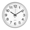 bakbrand Wall Clock Modern Simple Style Round Plastic Decor Clock