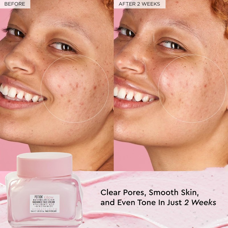 Katsy Style Watermelon Elixir Radiance Face Cream -50ml Hydrating Moisturizer