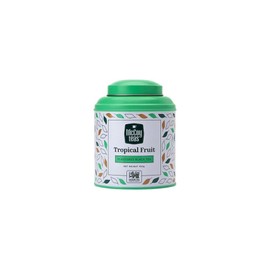 McCoy Teas Tropical Fruit Tea Ceylon Black Tea Loose Leaf with Natural Tropical Fruit Essence Aromatic Make Hot or Cold and Brews with Premium Tea from Sri Lanka, 100g Can (Pack of 01)
