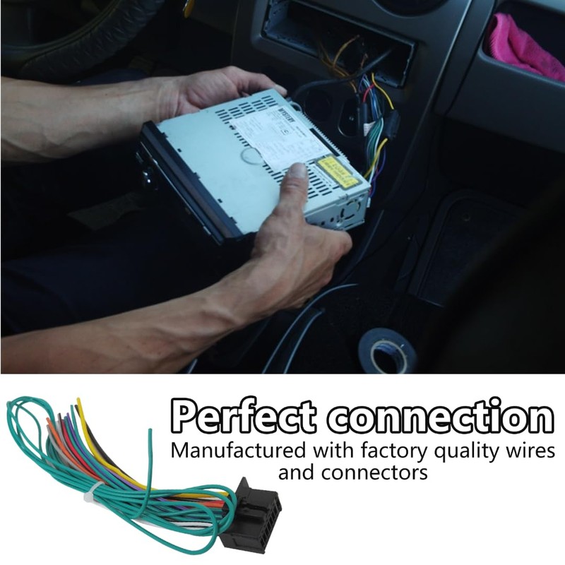 GRABOTE Wire Car Radio Harness Replacement for Pioneer Models AVH-X2700BS