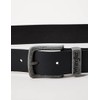 Wrangler Men's Basic Metal Loop Belt, Black, 34cm (Manufacturer Size:90)