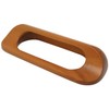 Wake Sangyo TW-019 Wooden Handle Dark Brown 3.8 inches (96